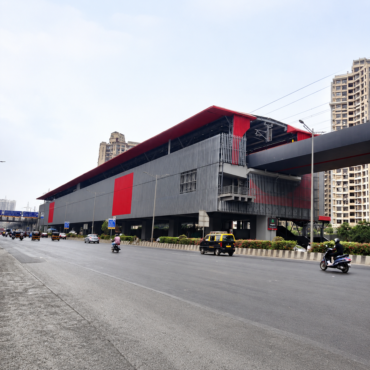 Metro operations centre representing the MMRDA Line 6 telecom integration